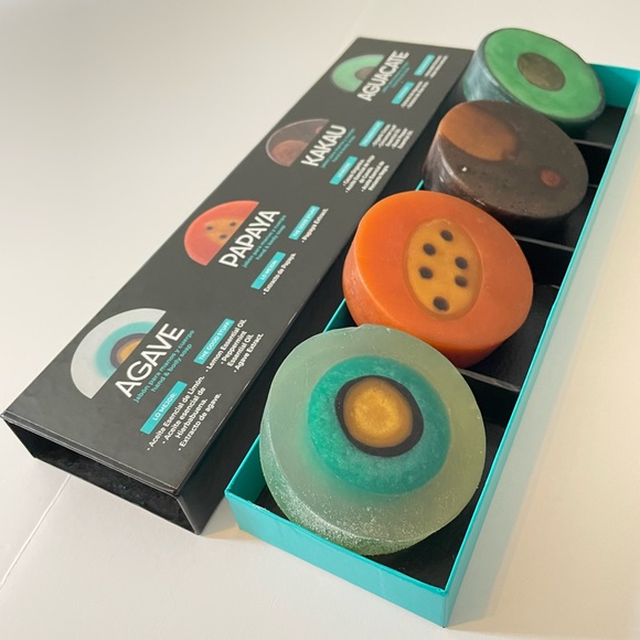 Hand & Body Soap Bar Set 100% Pure Natural Organic From Mexico Hand Made - Picture 7 of 10